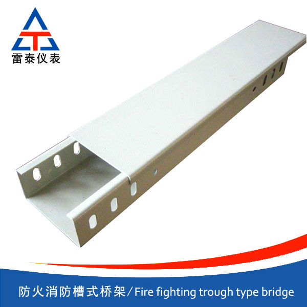 Fire fighting trough type bridge