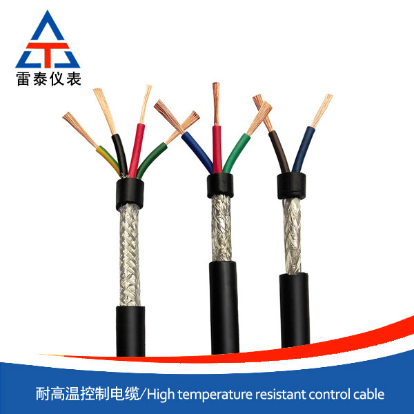 High temperature resistant control cable